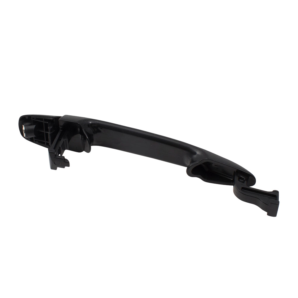 Brock Replacement Set Outside Sliding Door Handles Textured Black with Cap Compatible with 2004-2010 Sienna Van