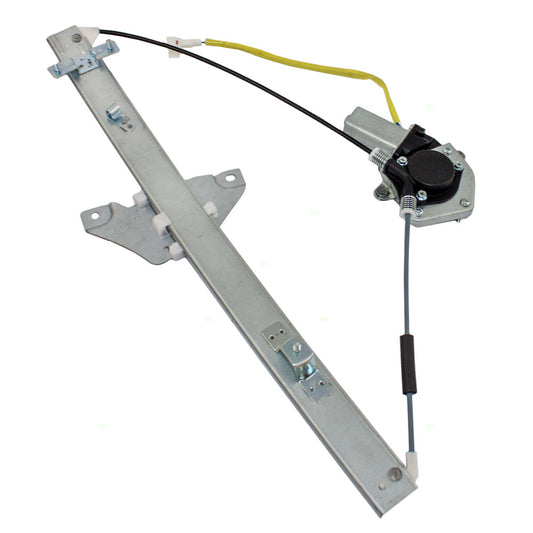 Brock Replacement Drivers Front Power Window Lift Regulator with Motor Assembly Compatible with 96-00 SUV 69820-42041