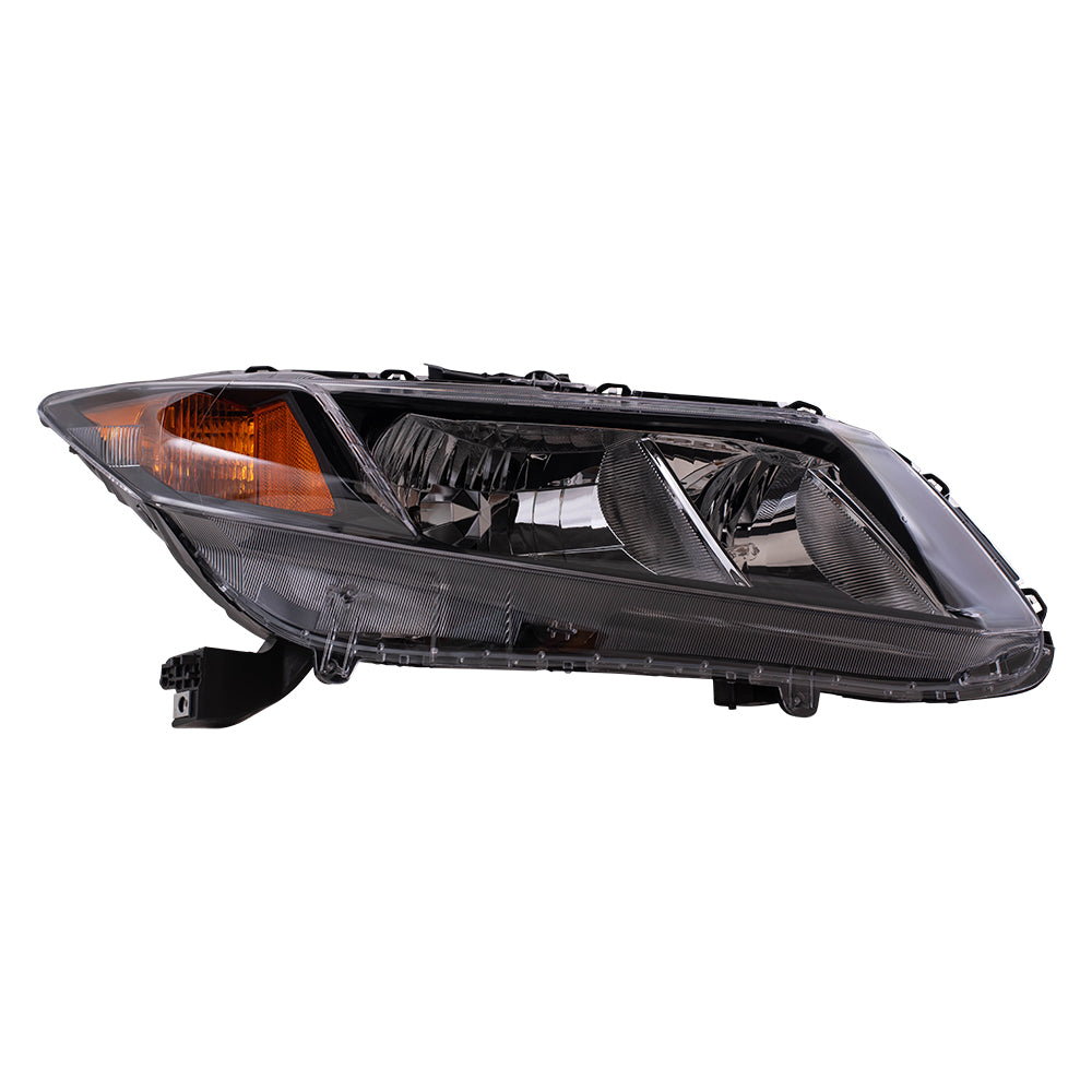 Fits Honda Civic 12 Passengers Halogen Combination Headlight Headlamp Assembly