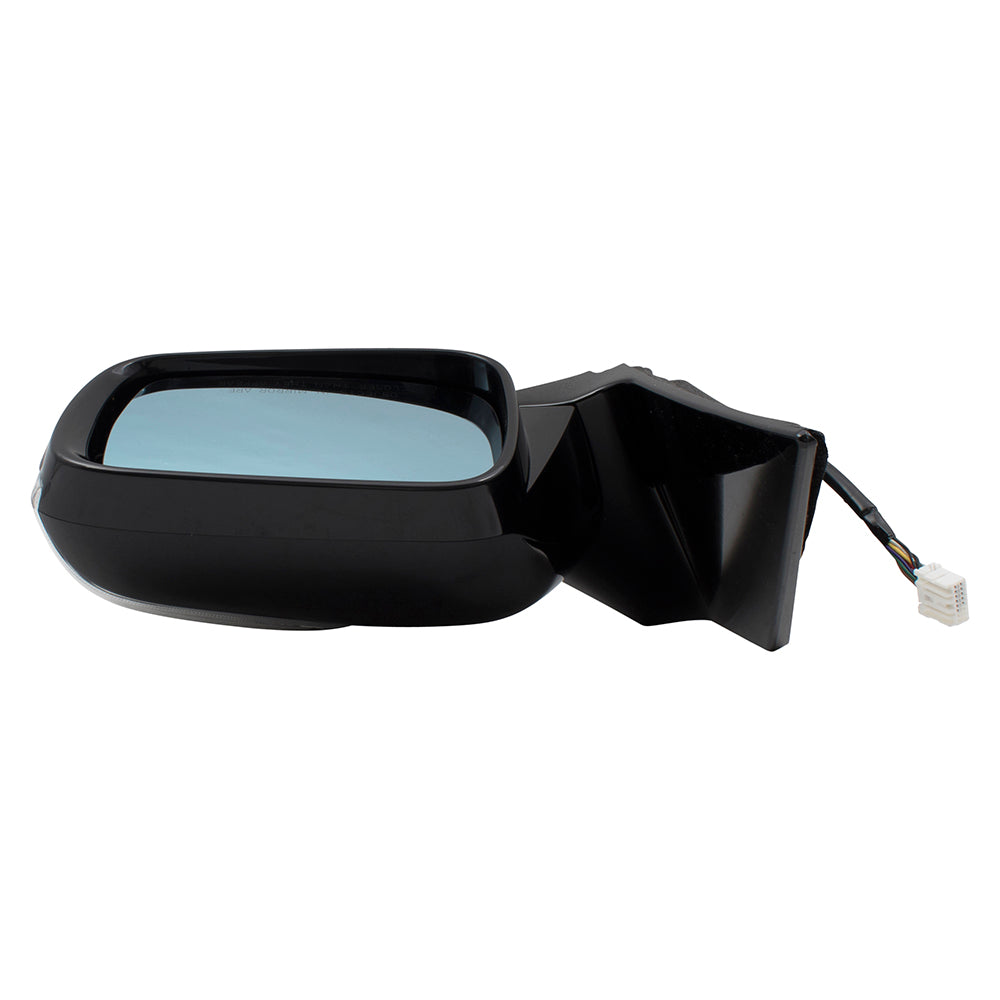 Brock Replacement Passengers Power Side View Mirror Heated Memory & Signal Compatible with 2007-2009 MDX SUV 76200-STX-A04ZG