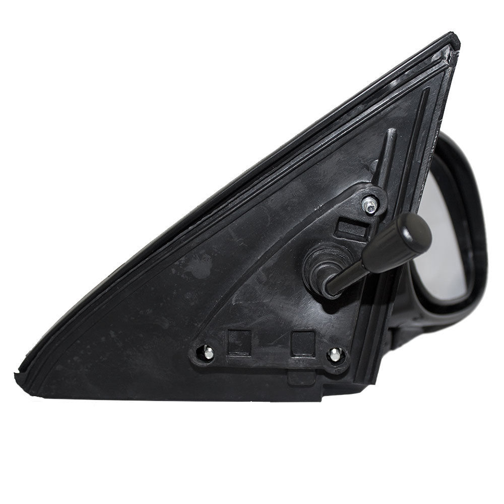 Brock Replacement Passengers Manual Remote Side View Mirror Ready-to-Paint Compatible with 1992-1995 Civic Coupe Hatchback 76200SR3A04