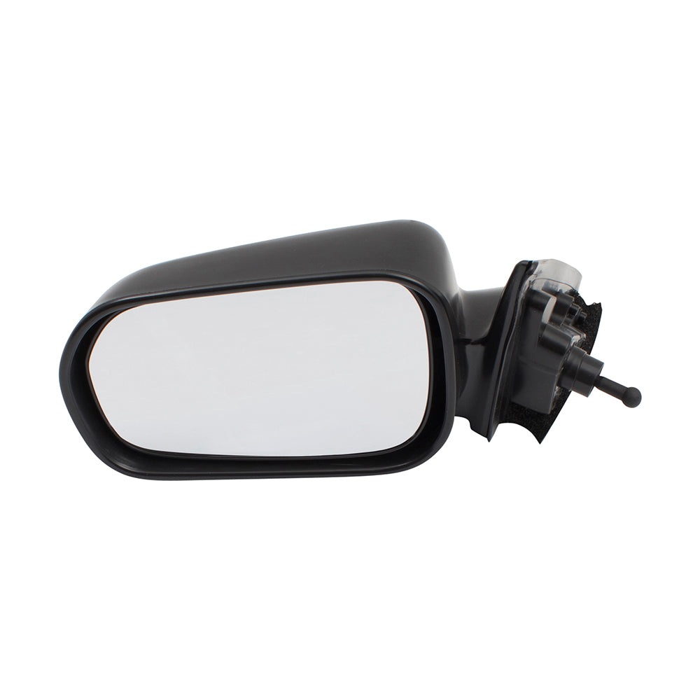 Brock Replacement Drivers Manual Remote Side View Mirror Non-Folding PTM Black Compatible with 98-02 Accord Sedan 76250S84A01 HO1320121