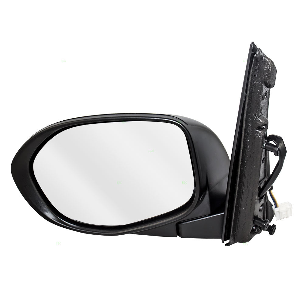 Fits Honda Odyssey 14 15 16 Drivers Side View Power Mirror Textured 76250TK8A41
