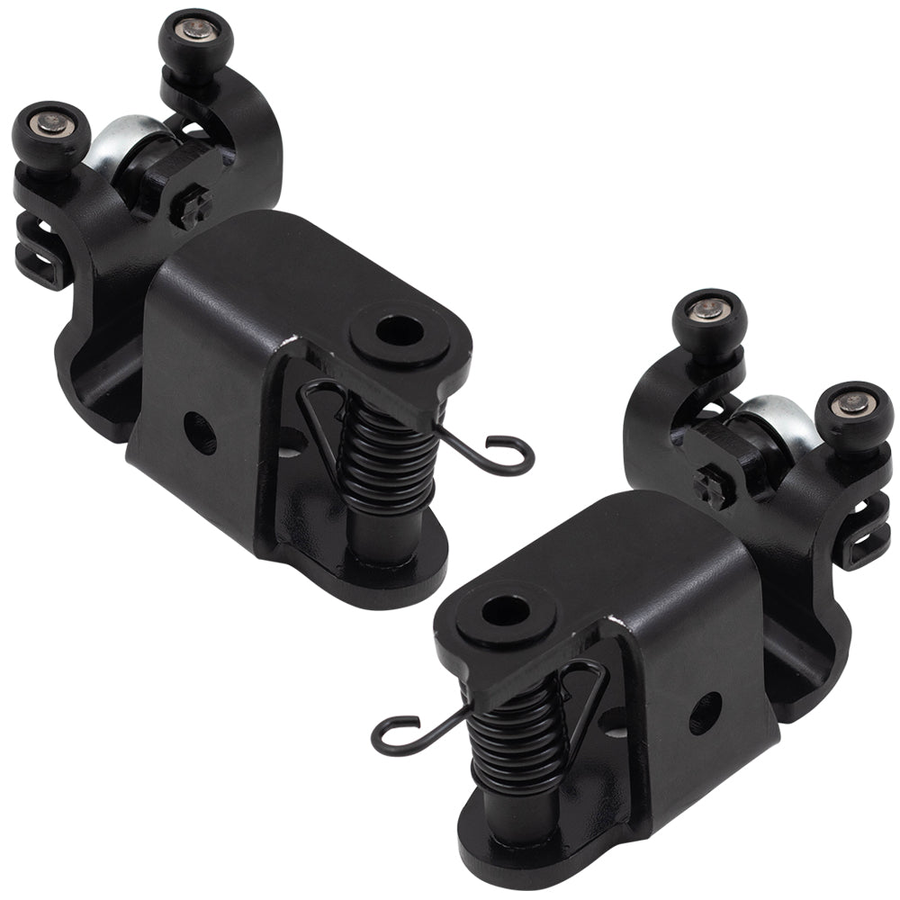 Brock Replacement Pair Set Power Sliding Door Rollers Compatible with 99-04 Odyssey EX EX-L Center Rail Male Rollers 72560-S0X-A53 72520-S0X-A53 72560S0XA53 72520S0XA53