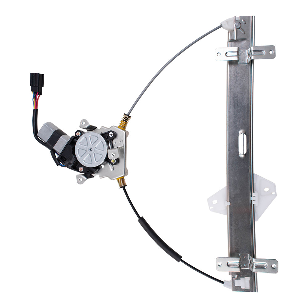 Brock Replacement Passengers Front Power Window Lift Regulator with Motor Assembly Compatible with 04-08 TL 72210-SEP-305