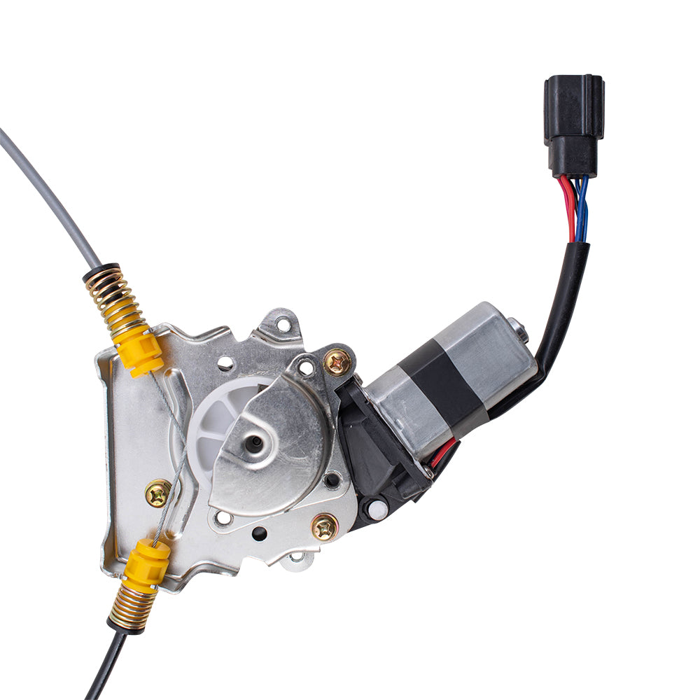 Brock Replacement Passengers Front Power Window Lift Regulator with Motor Assembly Compatible with 04-08 TL 72210-SEP-305