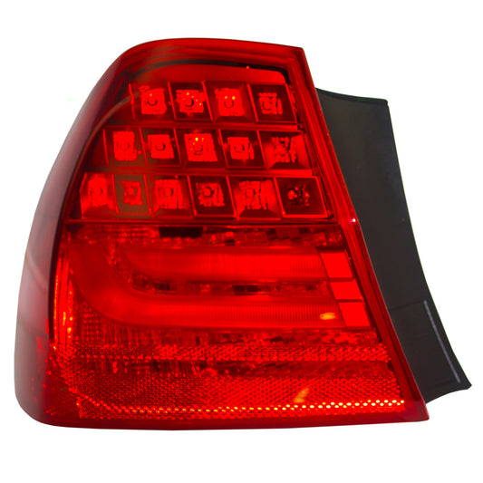 Brock Replacement Drivers Taillight Tail Lamp Quarter Panel Mounted Lens Compatible with 2009-2011 3 Series M3 Sedan 63 21 7 289 429