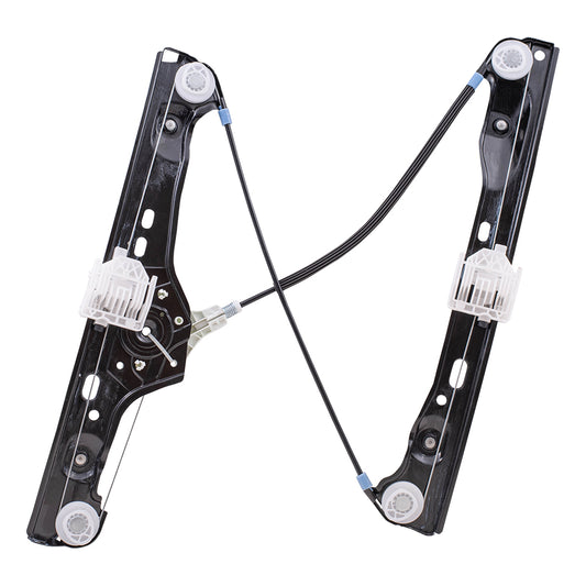 Brock Replacement Drivers Front Power Window Lift Regulator Compatible with 2006-2012 3 Series 2008-2011 M3 Sedan 51337140587 BM1350109