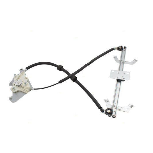 Brock Replacement Drivers Rear Power Window Lift Regulator Compatible with 02-17 G-Class W463 4637300746