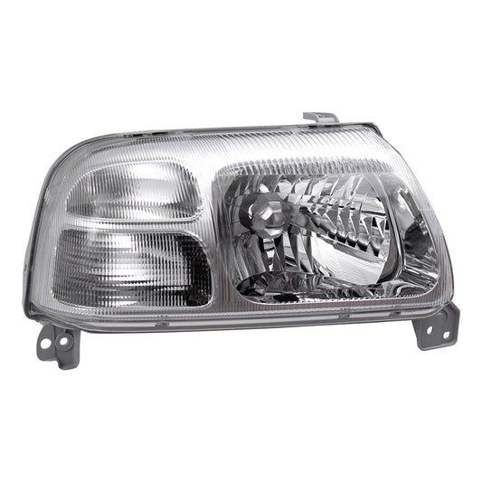 Suzuki Grand Vitara XL-7 Vitara Passengers Halogen Headlight Lens - Chrome Bezel