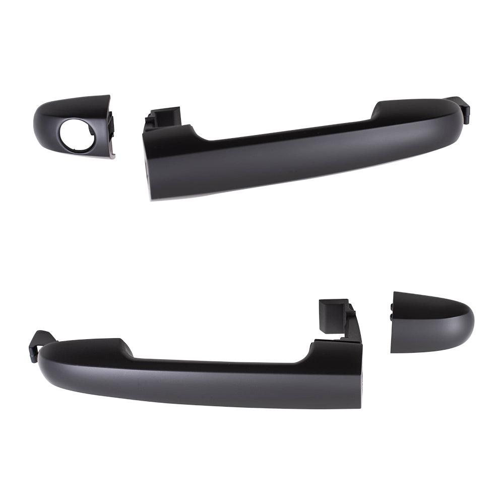 Set of Front Exterior Outside Door Handles for 06 07 08 09 10 Hyundai Sonata