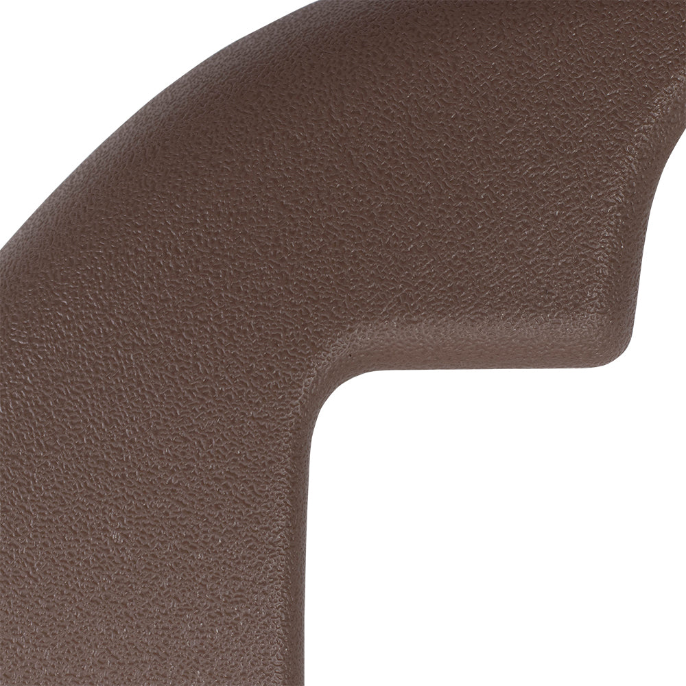 Brock Replacement Driver and Passenger Inside Inner Brown Door Handle Trim Bezels Compatible with Pickup Escalade Tahoe Suburban Yukon