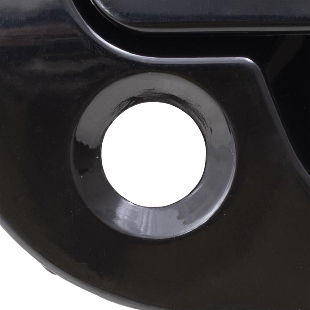 Brock Replacement Driver and Passenger Front Outside Outer Smooth Door Handles Compatible with 72180S86K12 72140S86K12