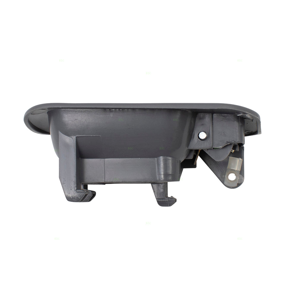 Brock Replacement Drivers Inside Inner Grey Door Handle Compatible with 92-95 Civic Sedan 72160SR4A02ZA