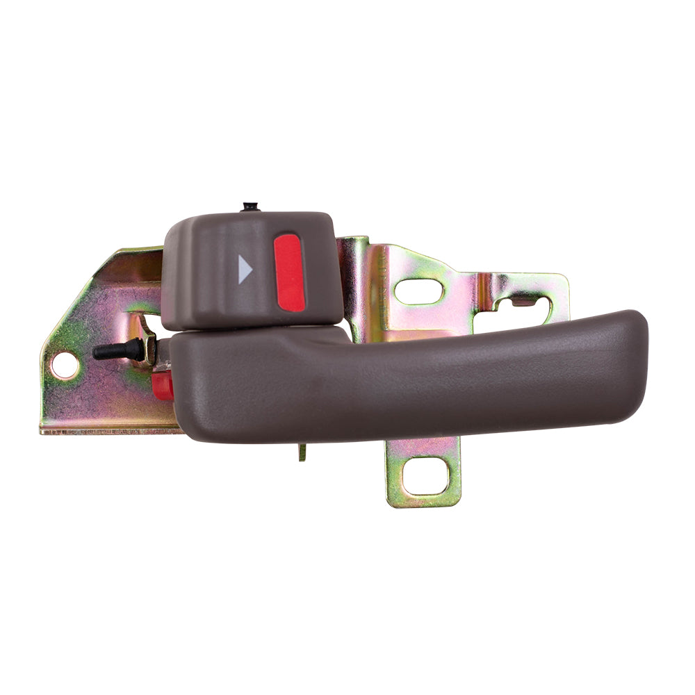 Brock Replacement for Driver and Passenger Inside Inner Brown Door Handles for 92-96 Camry 6920632071J0 6920532070W3