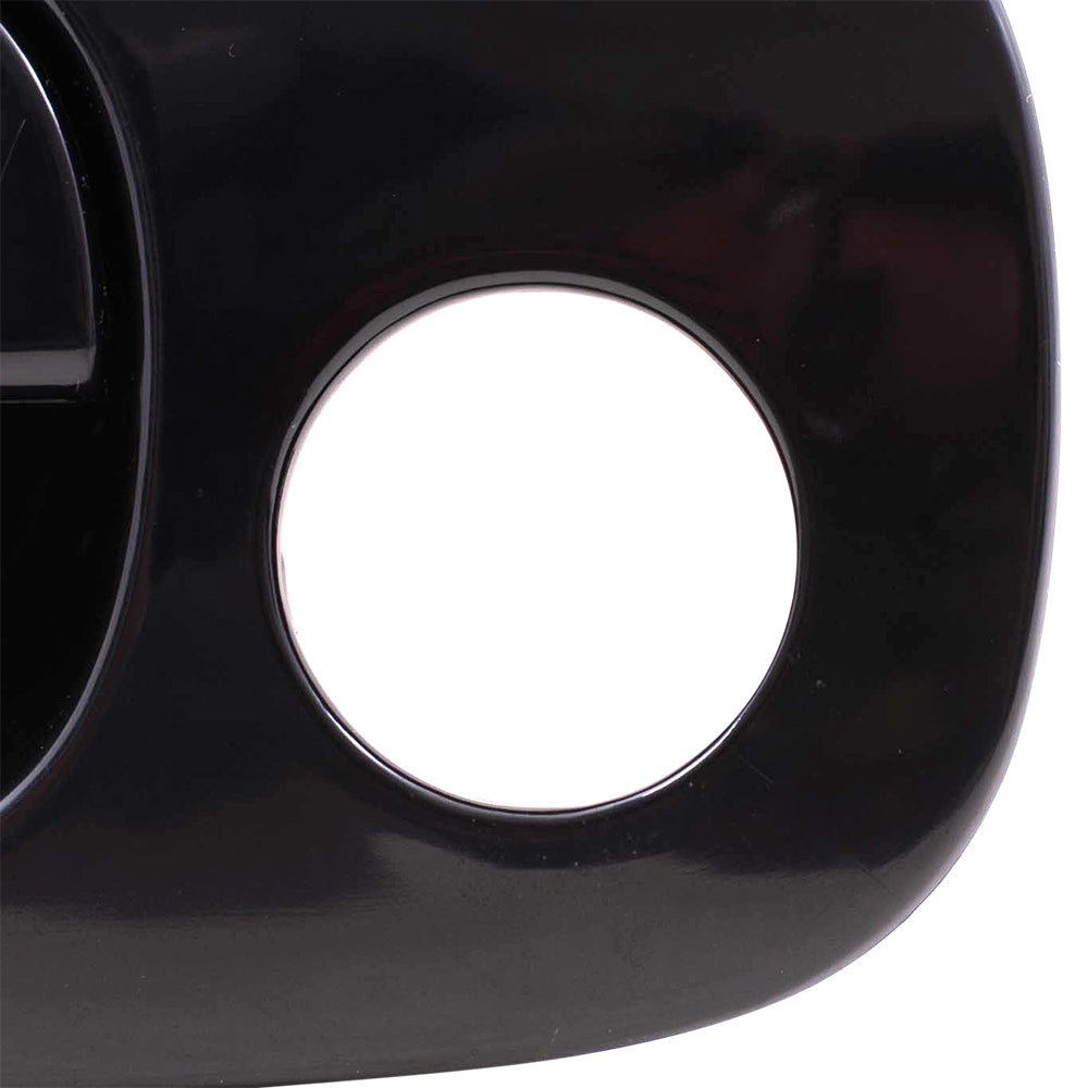 Brock Replacement Front Driver and Passenger Side Outside Door Handles Paint to Match Black Compatible with 1998-2002 Corolla 6922002030 6921002030