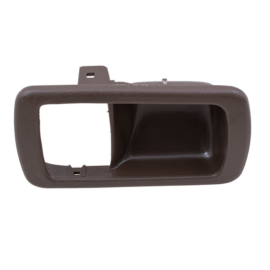 Fits 92-96 Toyota Camry Passengers Inside Interior Brown Door Handle Trim Bezel