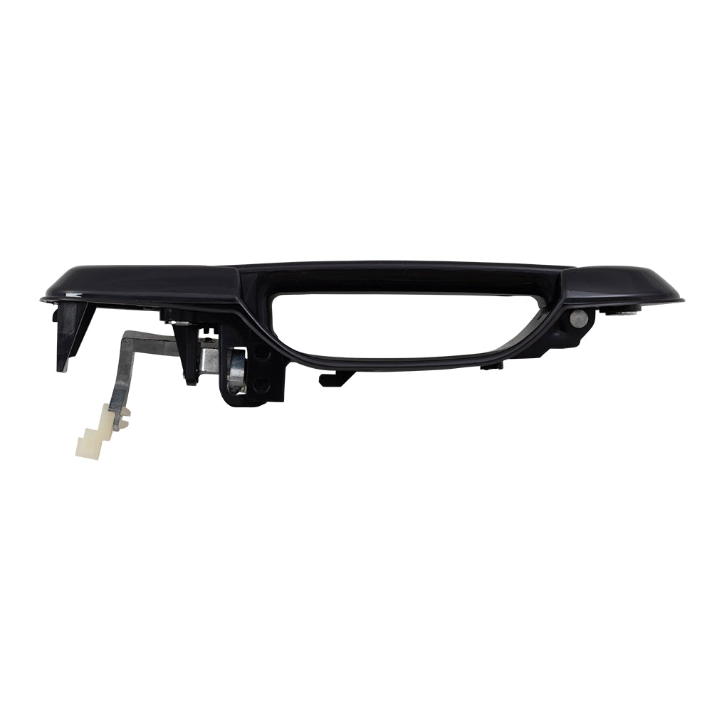 Fits 98-03 Toyota Sienna Van Passengers Outside Exterior Front Black Door Handle