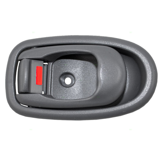 Drivers Inside Inner Light Grey Door Handle for 96-00 Hyundai Elantra