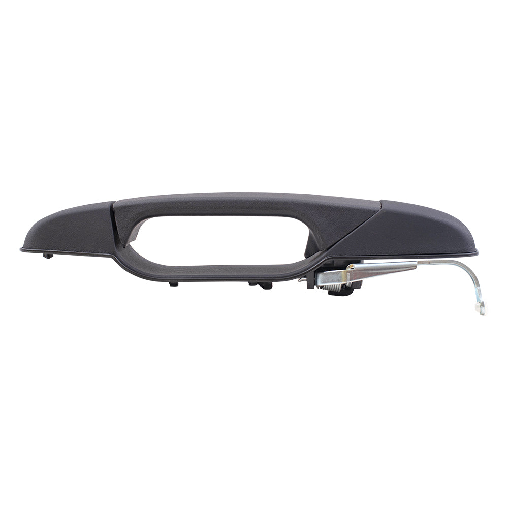 Brock Replacement Passengers Rear Outside Outer Door Handle Compatible with Pickup Truck SUV 20954816