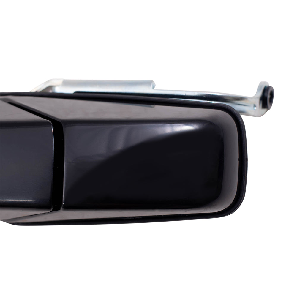 Brock Replacement Driver and Passenger Rear Outside Door Handles Compatible with Pickup Truck SUV 20954825 25890276