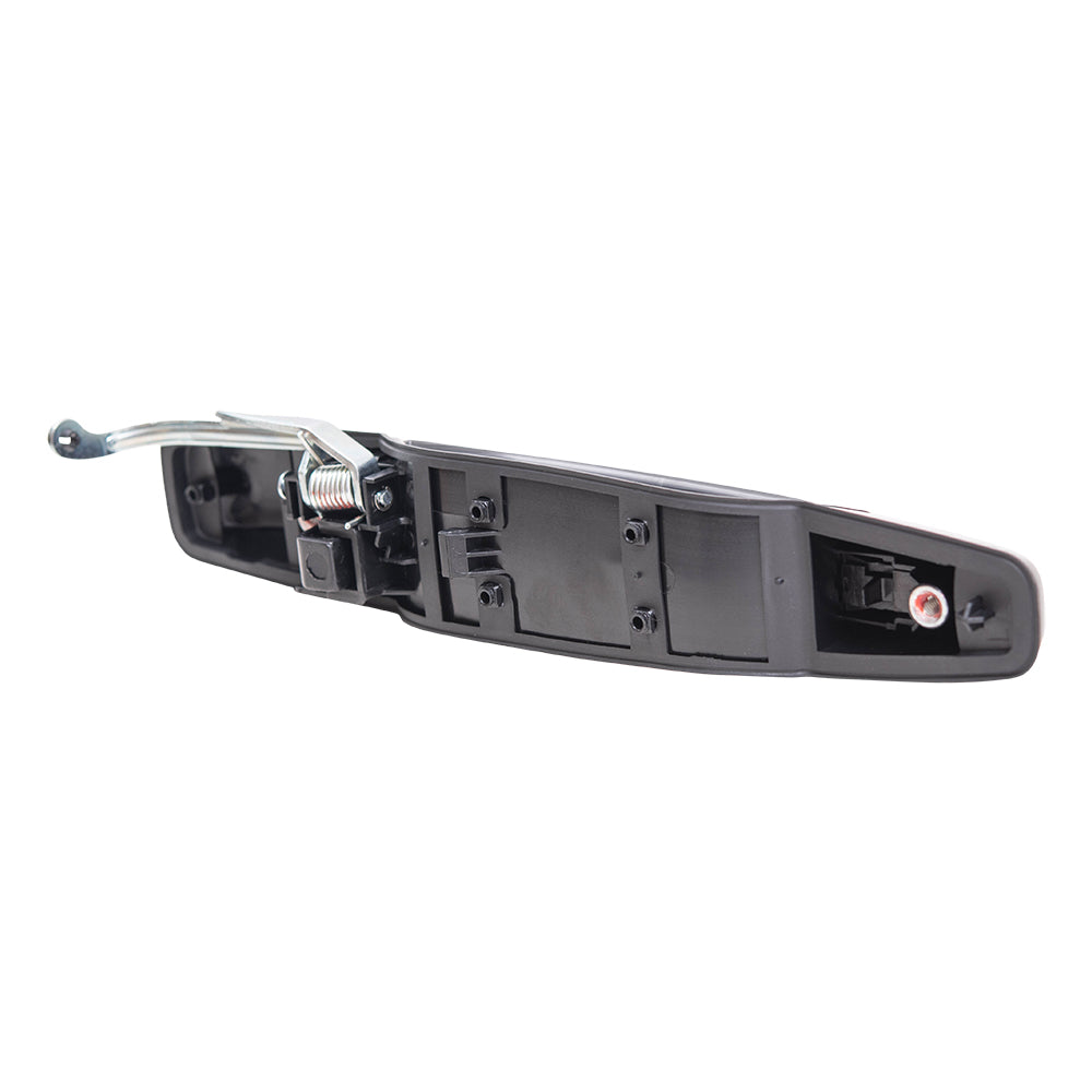 Brock Replacement Drivers Rear Outside Outer Door Handle Compatible with Pickup Truck SUV 20954825