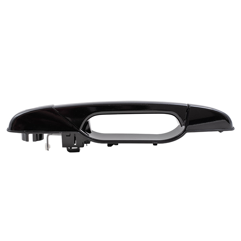 Brock Replacement Passengers Front Outside Door Handle with Keyhole Compatible with Pickup Truck SUV 20954794