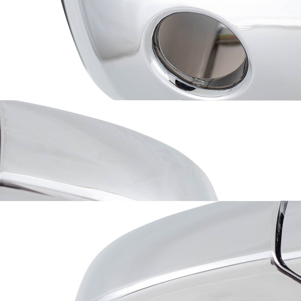 Brock Replacement Front and Rear Outside Door Handles 4 Piece Set Compatible with 2007-2013 Avalanche/Sierra Denali/Escalade EXT & 2007-2014 Silverado/Sierra/Escalade & ESV/Suburban/Tahoe/Yukon