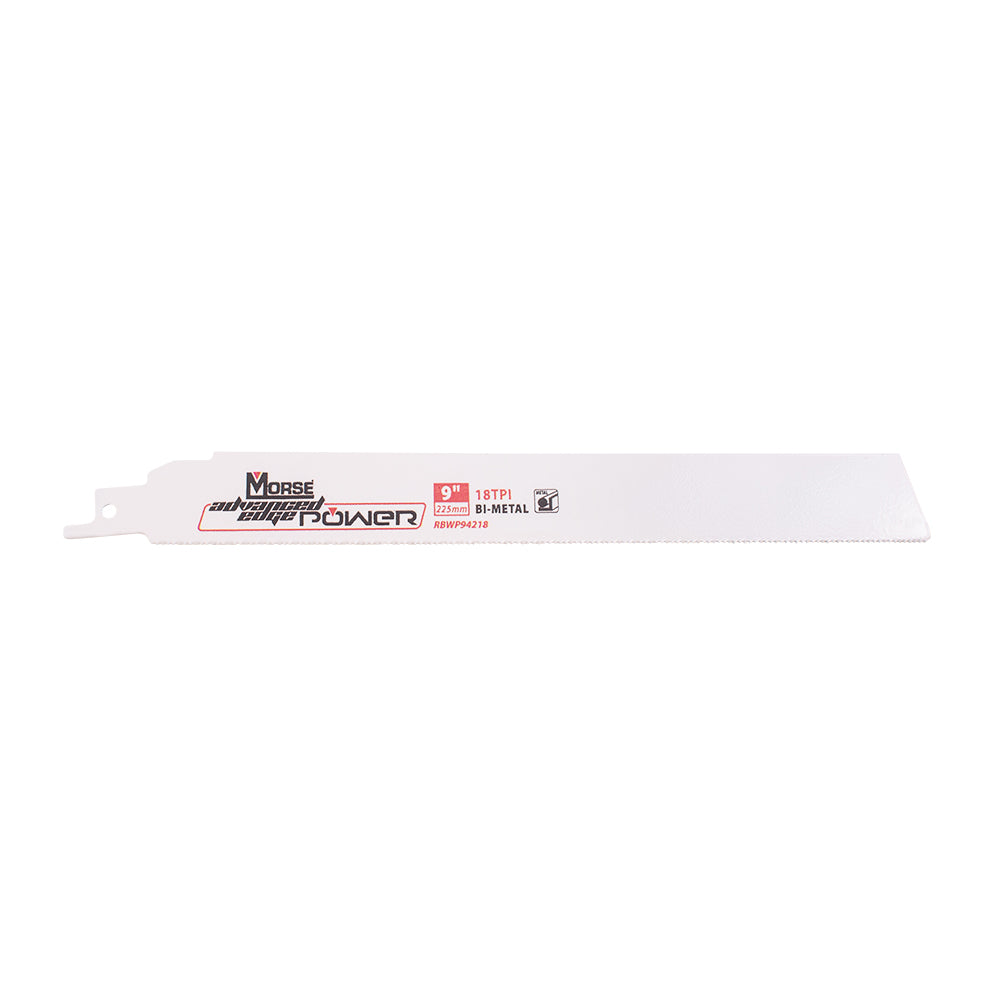 MK Morse Master Advanced Edge Power Cobalt Reciprocating Saw Blade 9" x 1" x .42" 18 TPI 25 Pack