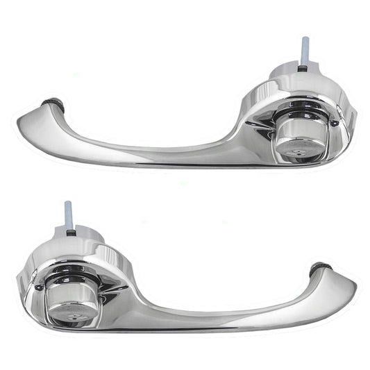 67-69 Chevrolet Camaro Pontiac Firebird Set of Outside Chrome Door Handles