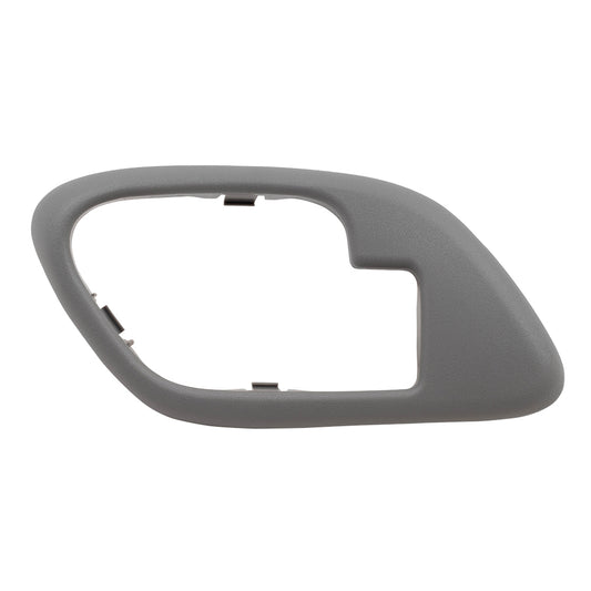 Cadillac SUV Chevy GMC Pickup Truck Drivers Inside Grey Door Handle Trim Bezel