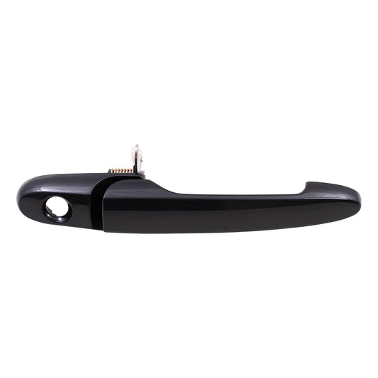 Cobalt G5 Solstice Sky Passengers Front Outside Black Door Handle w/ Keyhole