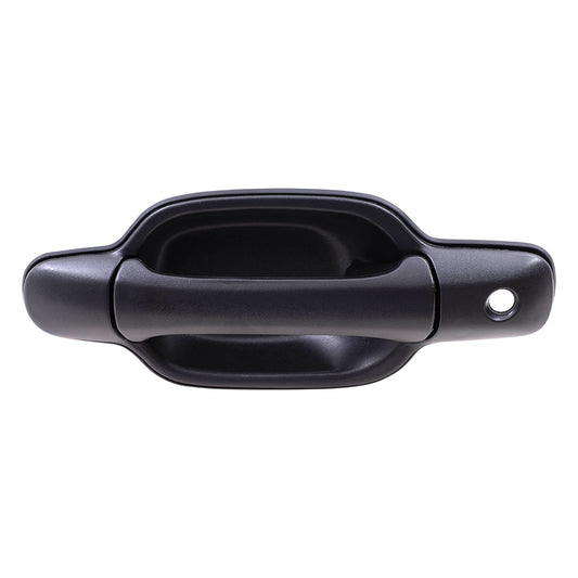 Brock Replacement Drivers Front Outside Outer Door Handle with Keyhole Compatible with Pickup Truck 25875521