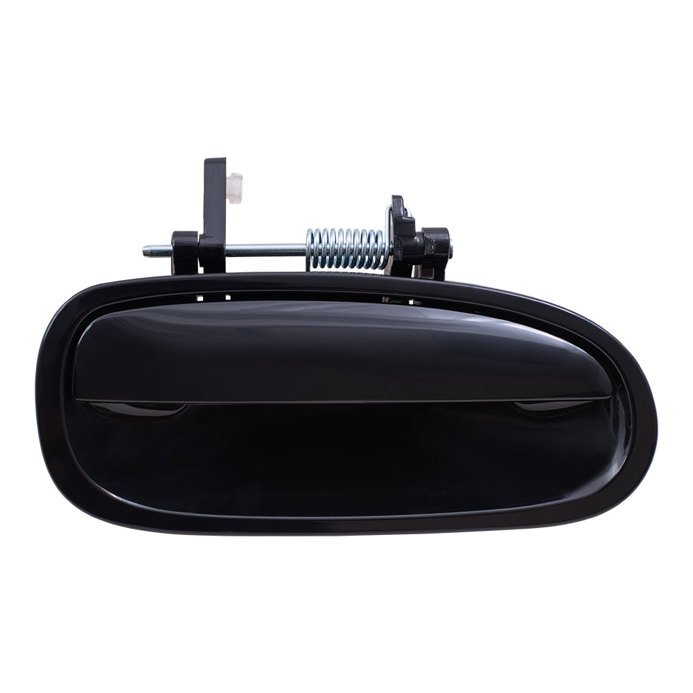 Brock Replacement Driver and Passenger Rear Outside Outer Door Handles Compatible with 72680S01003 72640S01003