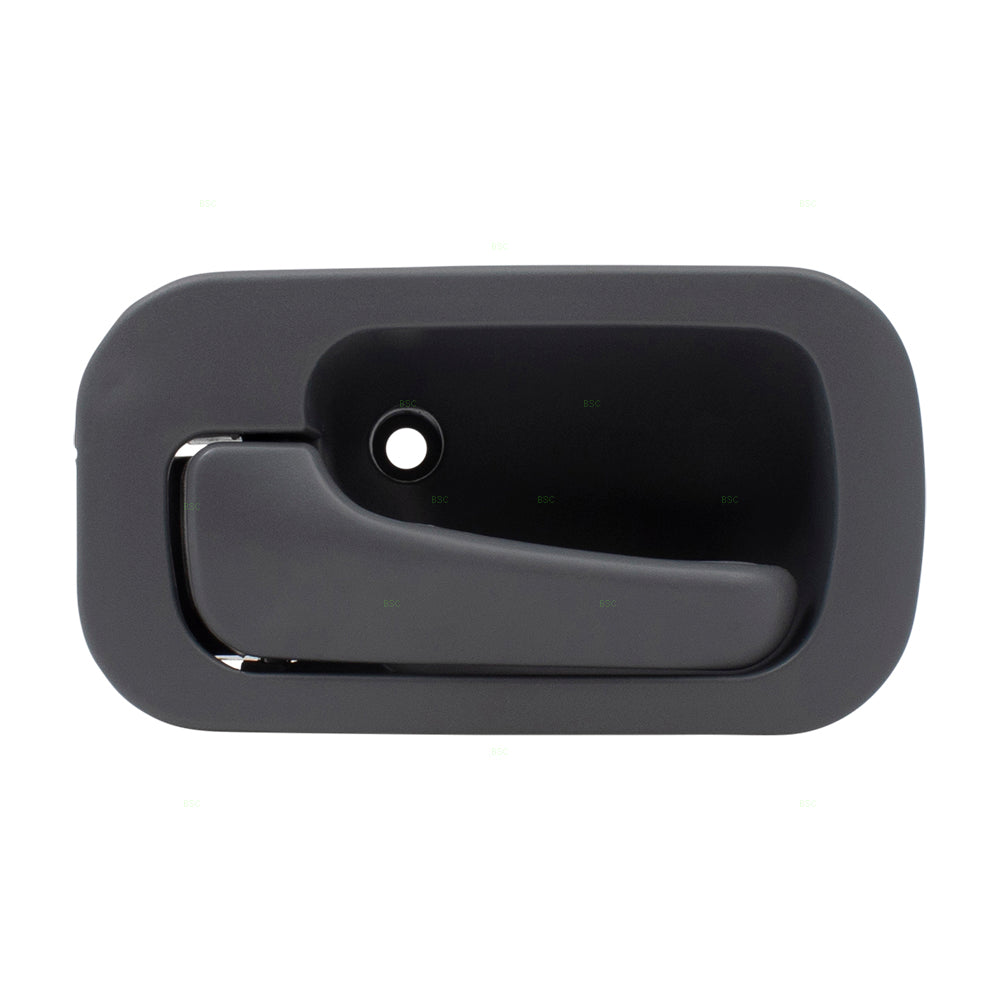 Brock Replacement Drivers Inside Inner Grey Door Handle Compatible with 92-95 Civic Sedan 72160SR4A02ZA