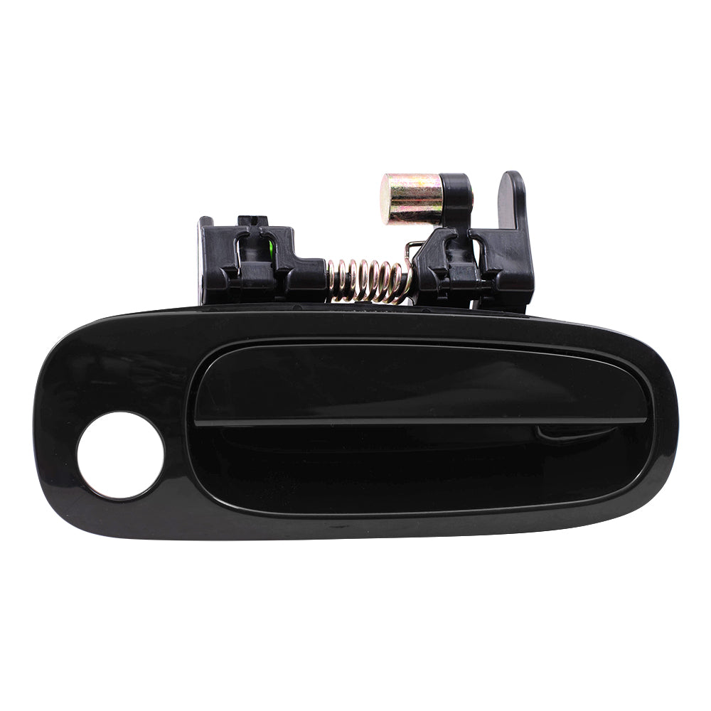 Front Passenger Side Outside Door Handle Paint to Match Black fits 98-02 Corolla