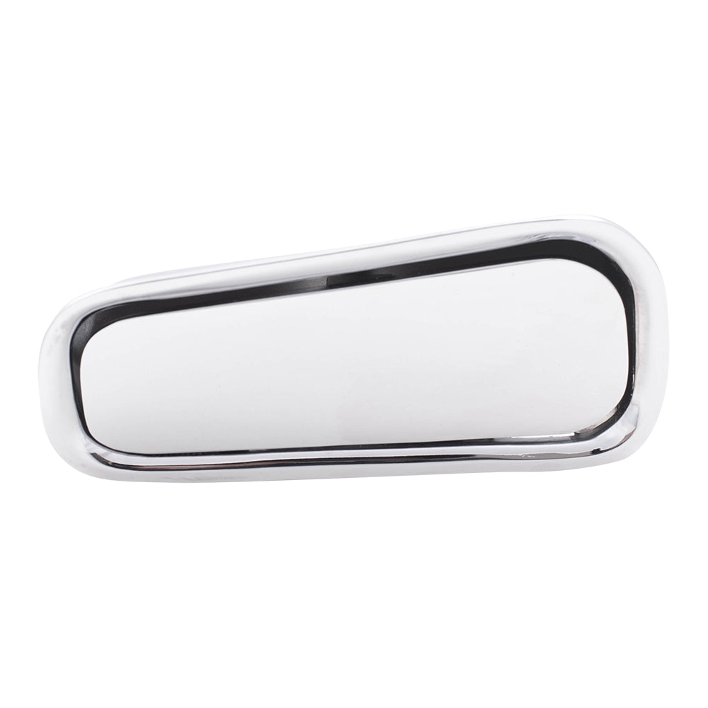 Brock Replacement Drivers Outside Outer Chrome Door Handle Compatible with 14011819