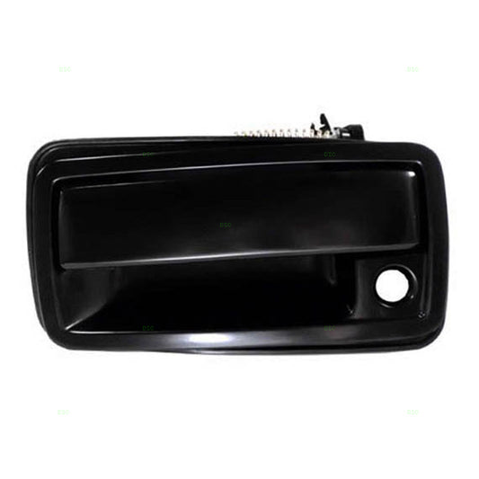 Brock Replacement Drivers Front Outside Exterior Door Handle Compatible with 94-05 Pickup Truck SUV 15647661