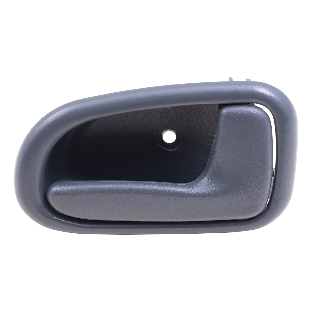 Brock Inside Door Handle for 98-02 Toyota Corolla Chevy Prizm Passengers Interior Gray