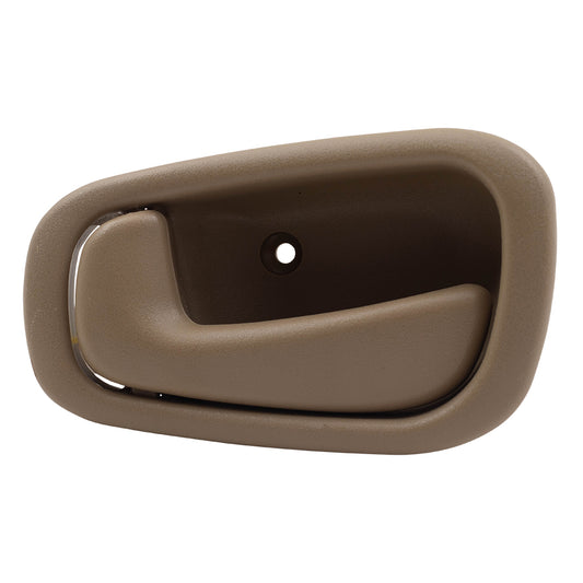 Inside Door Handle for 98-02 Toyota Corolla Chevy Prizm Drivers Left Light Brown