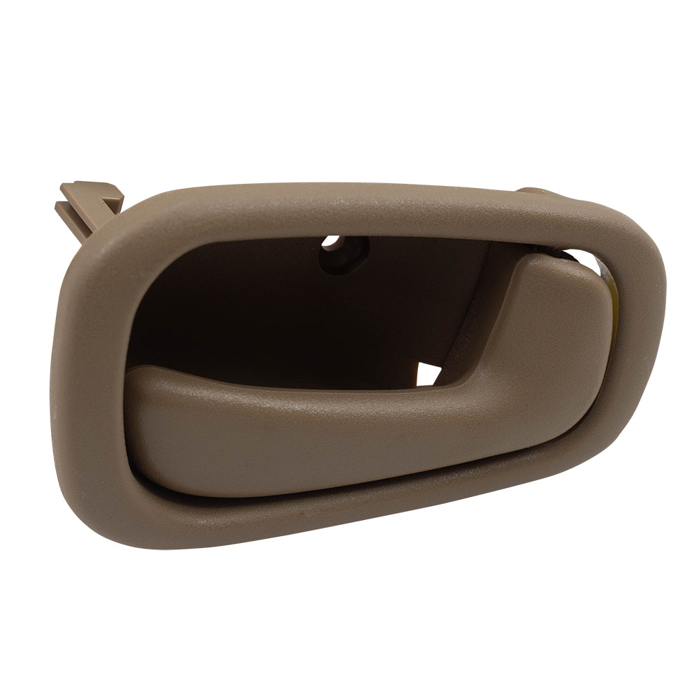 Inside Door Handle for 98-02 Toyota Corolla Chevy Prizm Passengers Light Brown