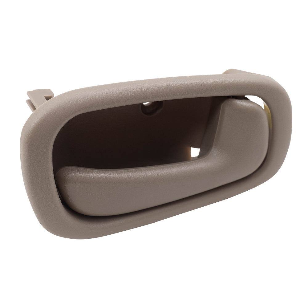 Brock Inside Door Handle for 98-02 Toyota Corolla Chevy Prizm Passengers Interior Tan