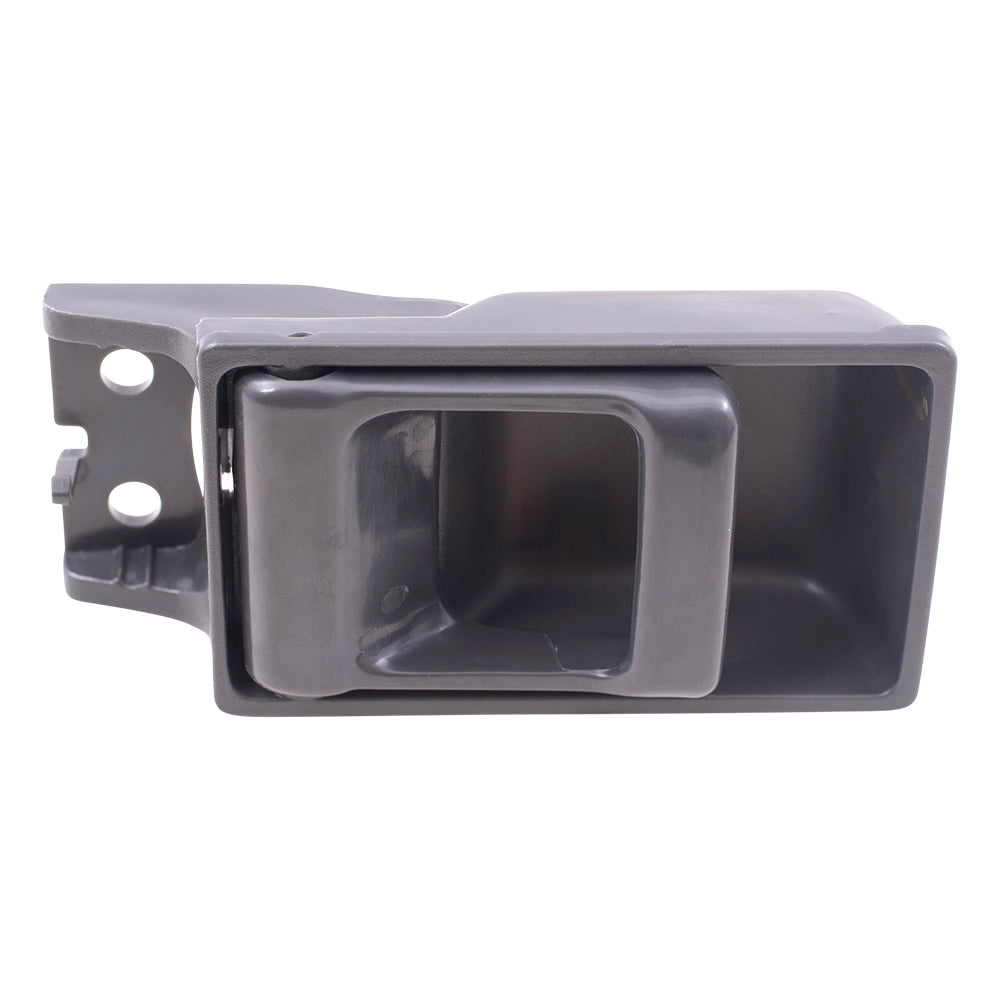 Brock Replacement for Inside Inner Door Handle Gray Compatible with 86-97 Pickup Truck 8067055G03