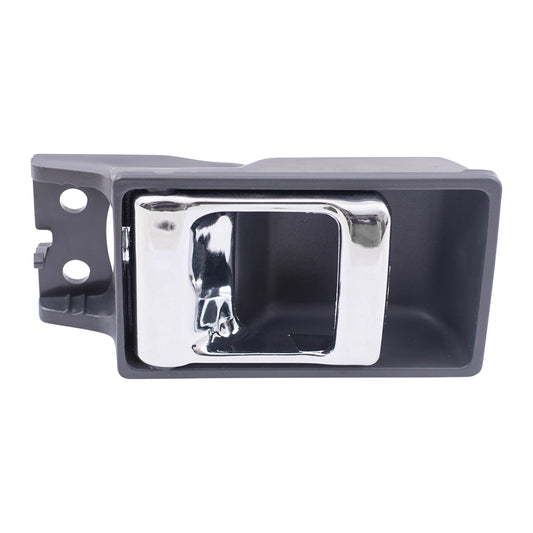 Inside Gray & Chrome Door Handle for 86-97 Nissan Pickup Truck