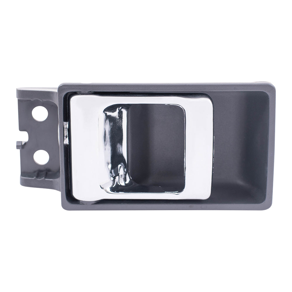 Inside Gray & Chrome Door Handle for 86-97 Nissan Pickup Truck